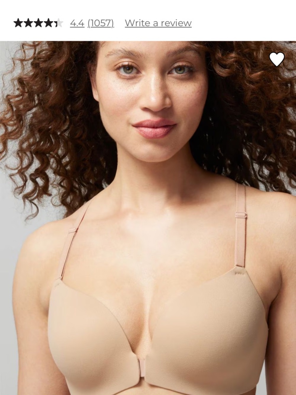 Soma Enbliss Front Closure Racerback Bra 36DD